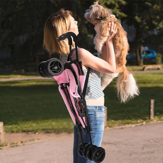 Poussette pour Chien | MobilConfort - Amour de chien