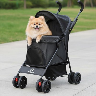 Poussette chien | Confort & Sécurité - Amour de chien