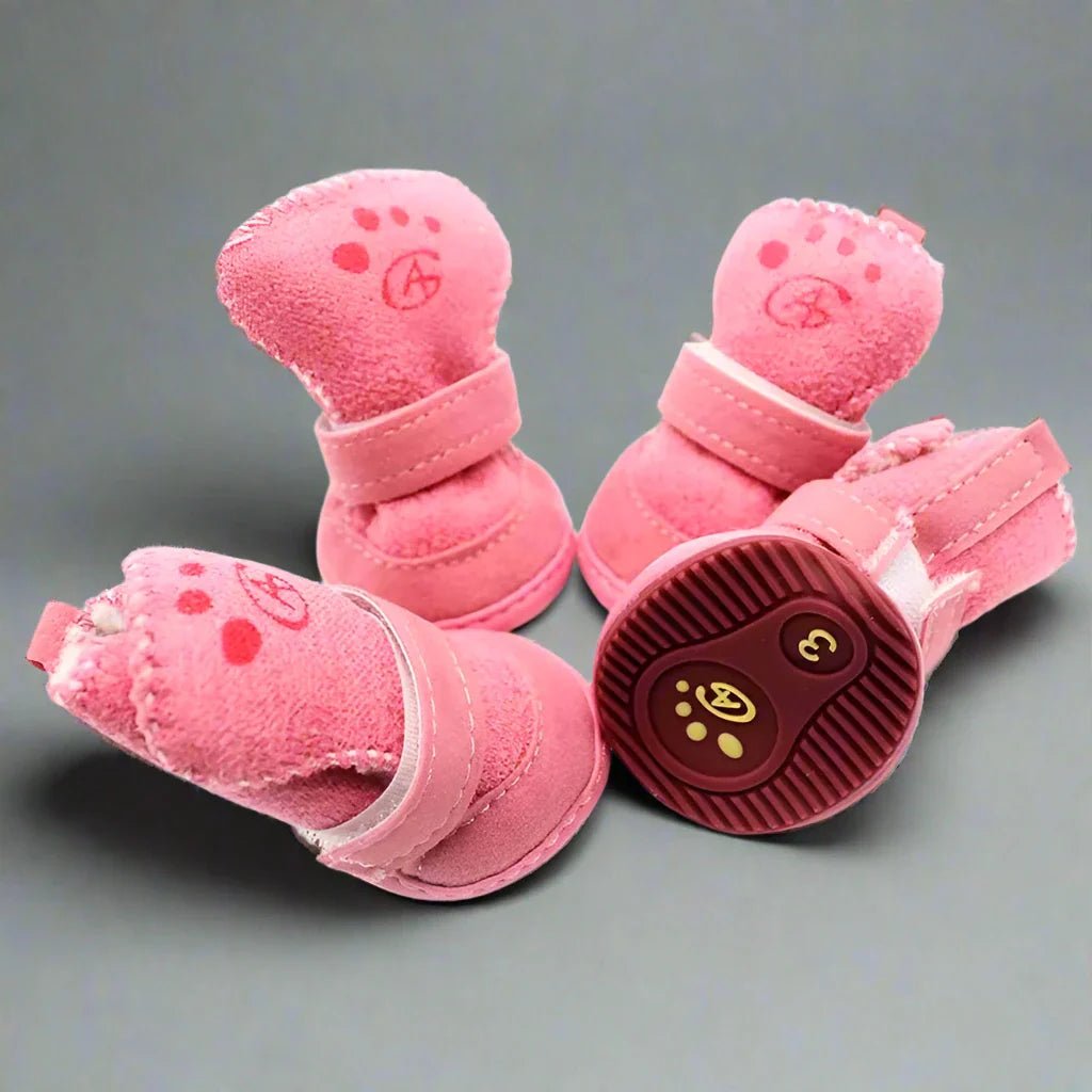 Chaussures pour Chien - PawWarm™ - Rose - Amour de chien