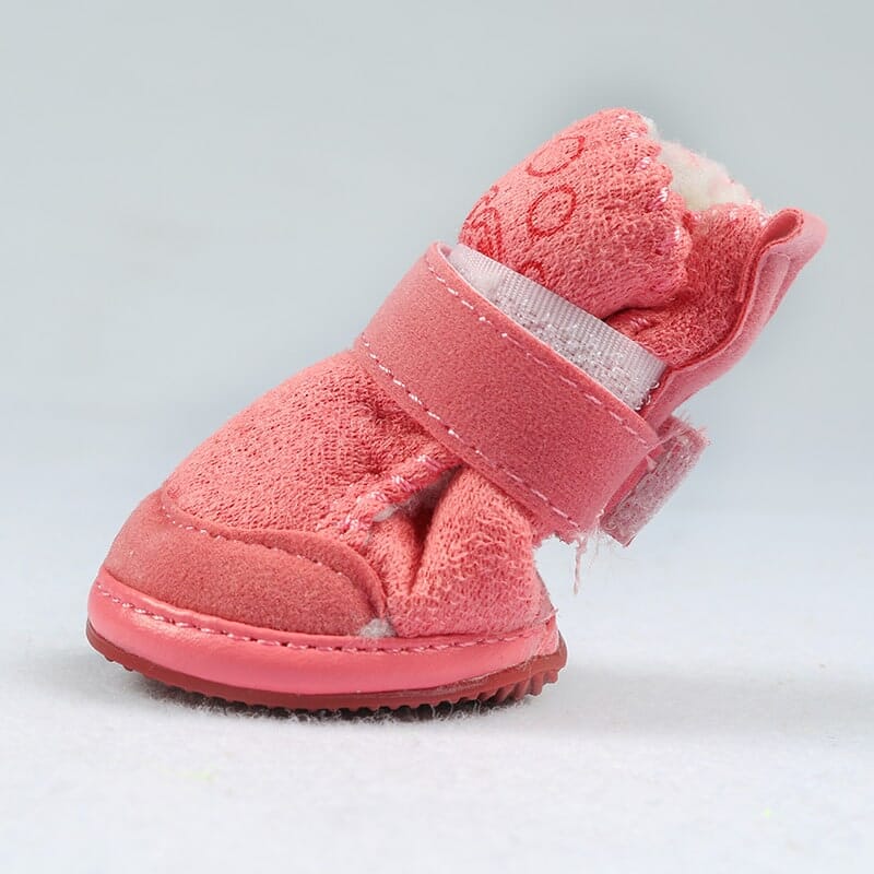Chaussures pour Chien - PawWarm™ - Rose - Amour de chien
