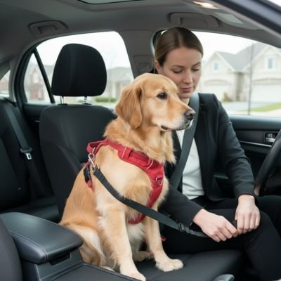 Ceinture de sécurité pour chien | TravelSafe - Amour de chien