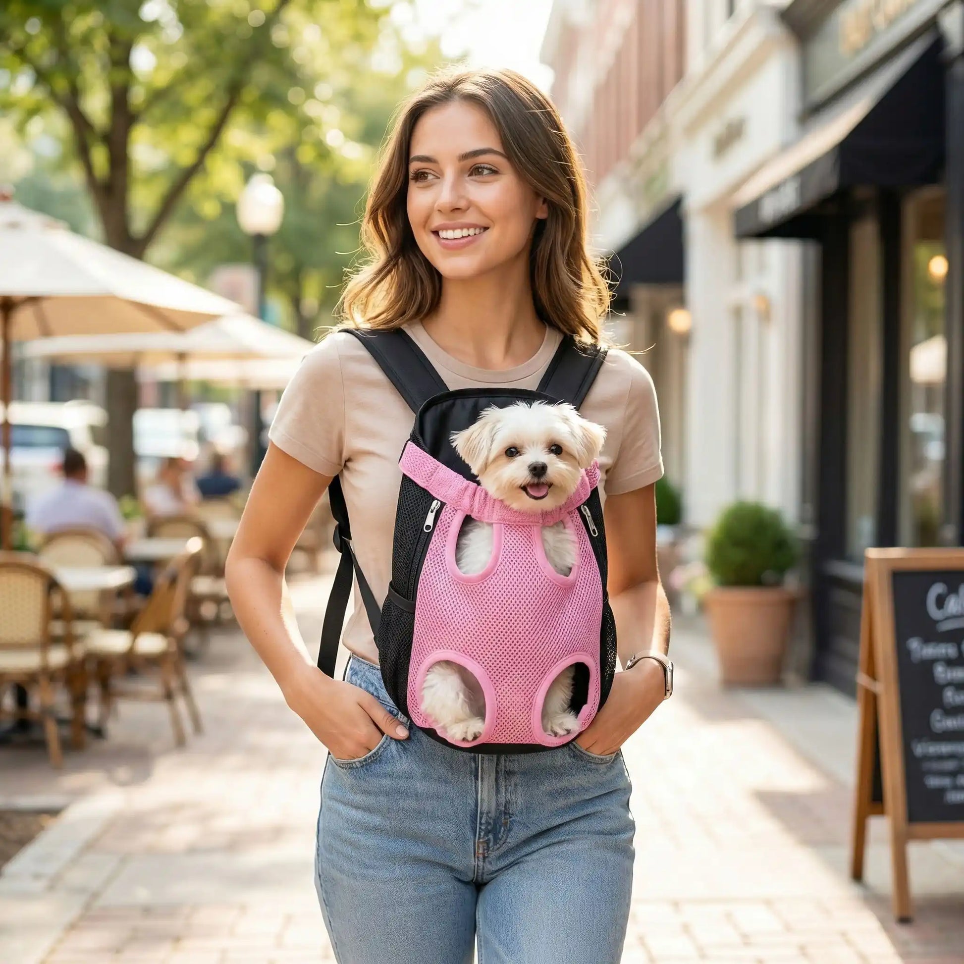 Sac de transport chien | Ergonomique - Amour de chien