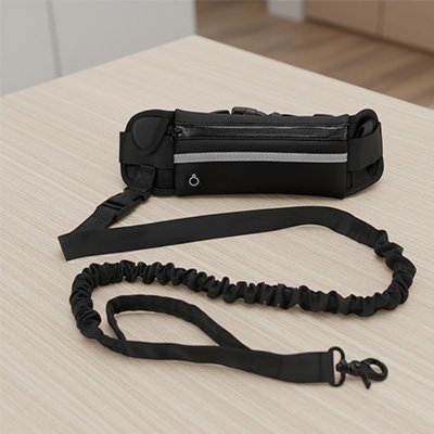 Laisse canicross | Ergonomique - Amour de chien