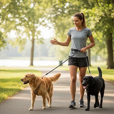 Laisse pour chien | Robuste & Confortable - Amour de chien