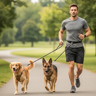 Laisse pour chien | Robuste & Confortable - Amour de chien