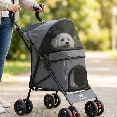 Poussette chien | Ballade confort - Amour de chien