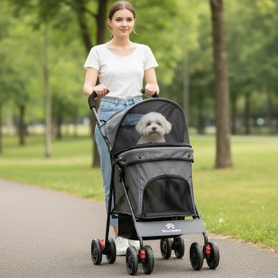 Poussette chien | Ballade confort - Amour de chien