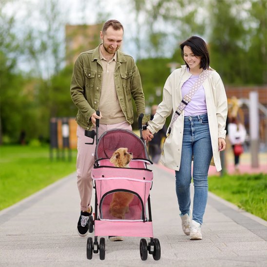 Poussette pour Chien | MobilConfort - Amour de chien