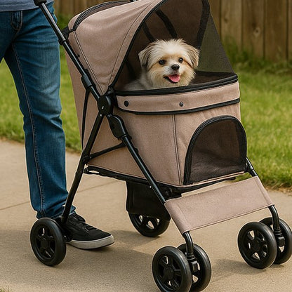 Poussette pour Chien | MobilConfort - Amour de chien