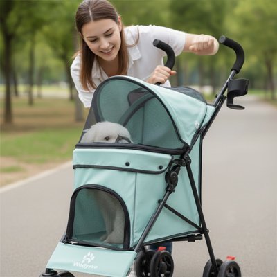Poussette chien | Confort & Sécurité - Amour de chien