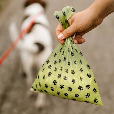 Sac a crotte biodégradable | EcoPoop - Amour de chien